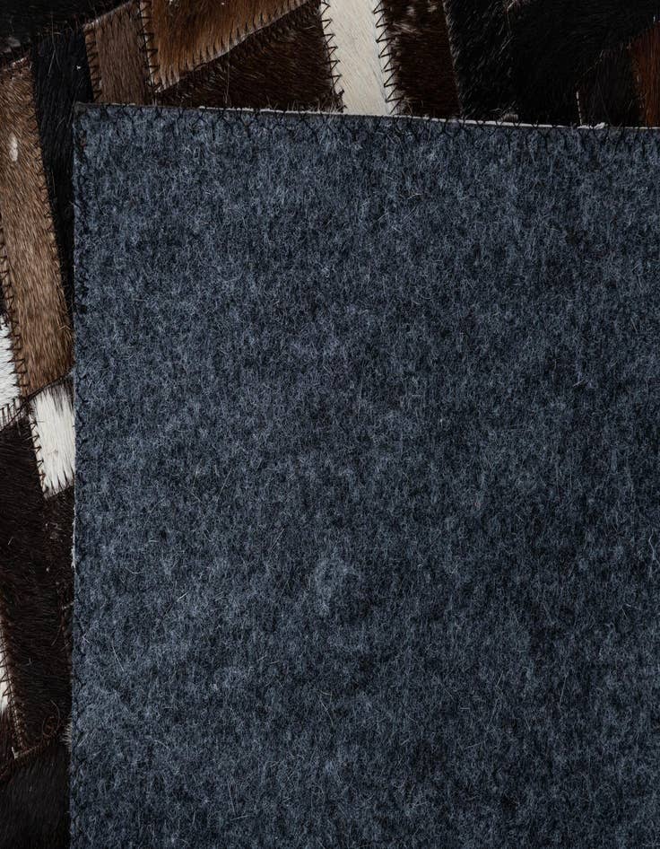 Detail image of  2' x 3' Cowhide Leather Rug