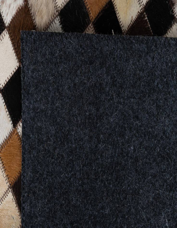 Detail image of  2' x 3' Cowhide Leather Rug