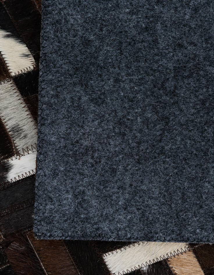 Detail image of  2' x 3' Cowhide Leather Rug
