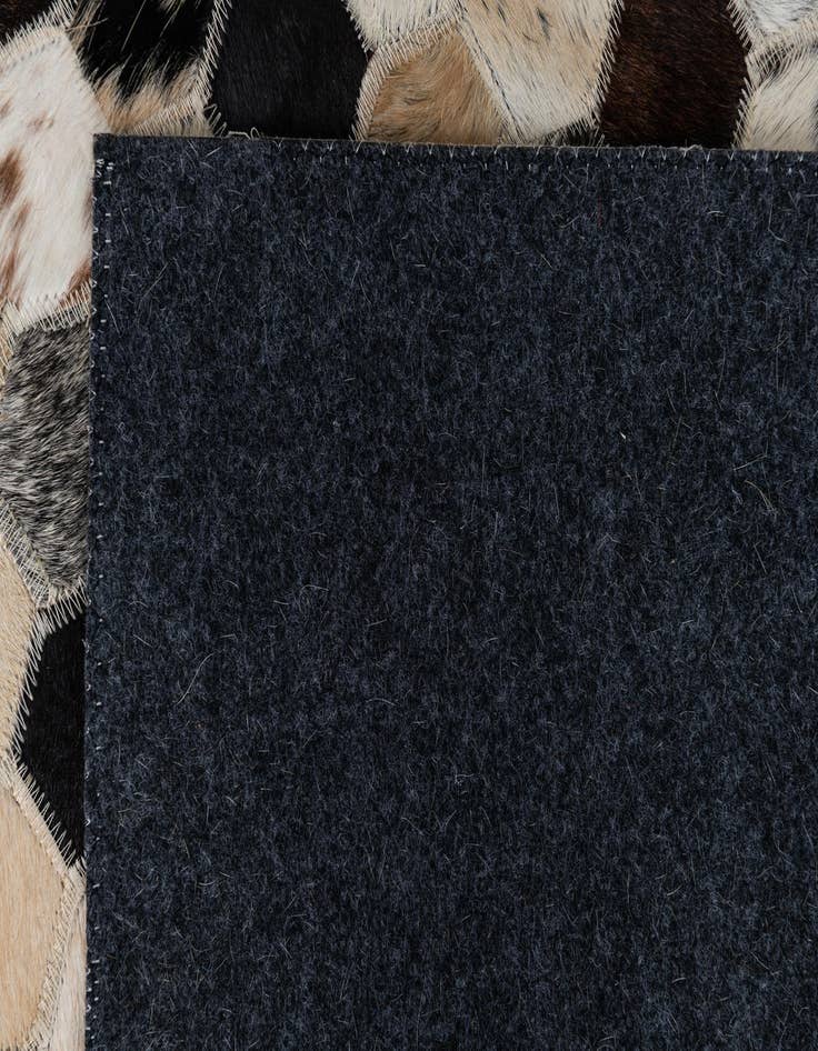 Detail image of  2' x 3' Cowhide Leather Rug