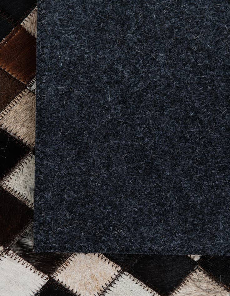 Detail image of  2' x 3' Cowhide Leather Rug