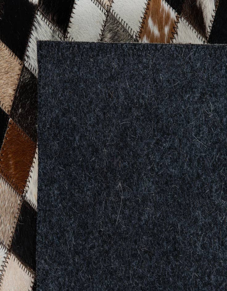 Detail image of  2' x 3' Cowhide Leather Rug