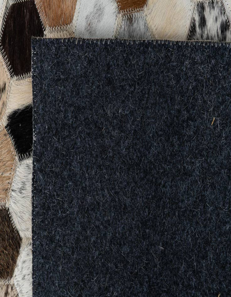 Detail image of  2' x 3' Cowhide Leather Rug