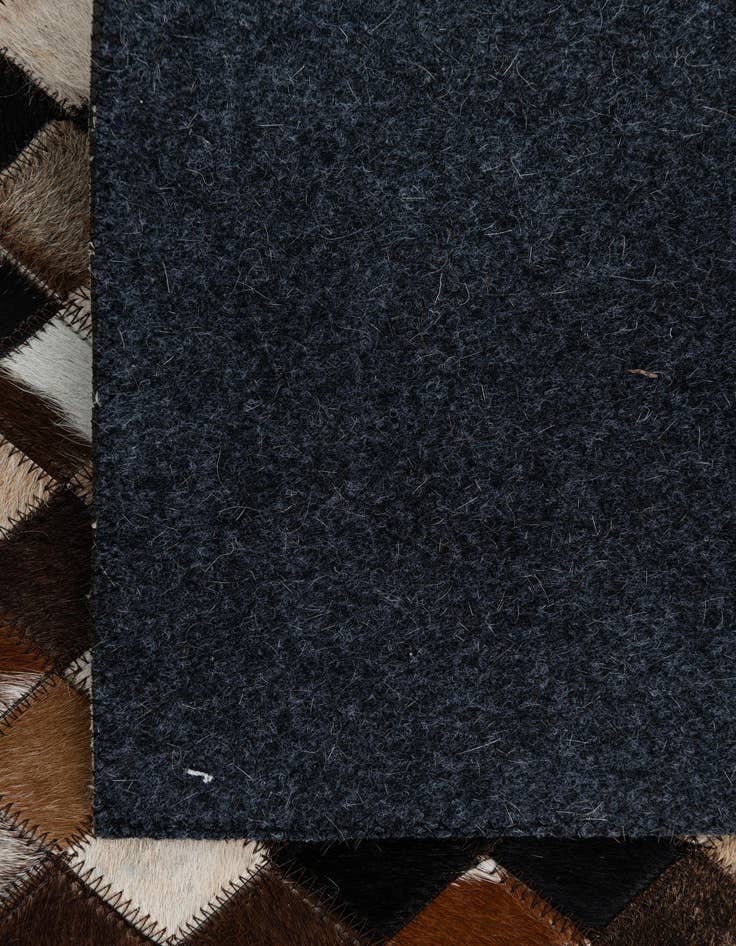 Detail image of  2' x 3' Cowhide Leather Rug