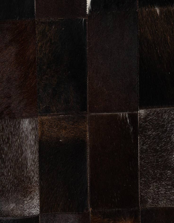 Detail image of  5' x 8' Cowhide Leather Rug