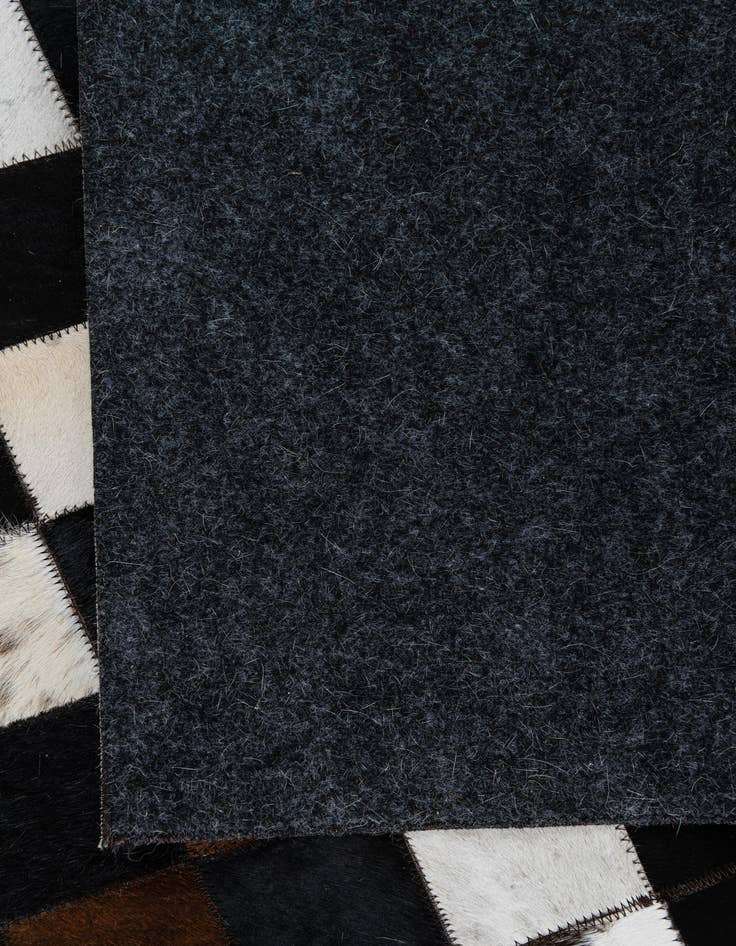 Detail image of  5' x 8' Cowhide Leather Rug