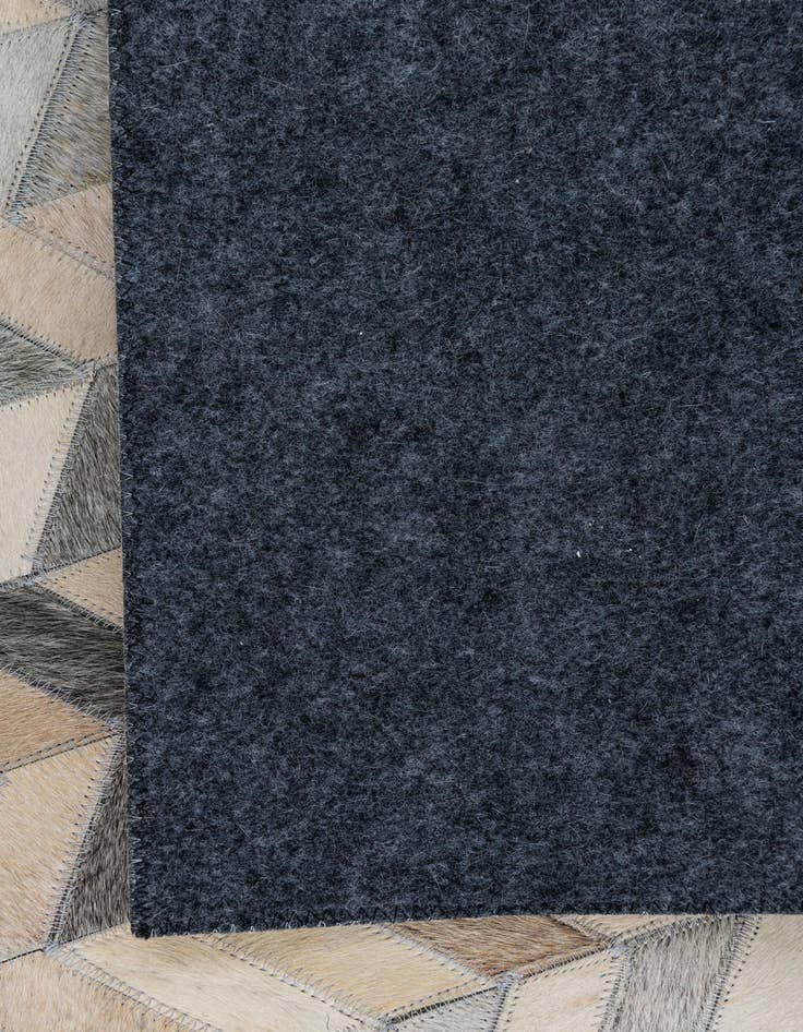 Detail image of  5' x 8' Cowhide Leather Rug