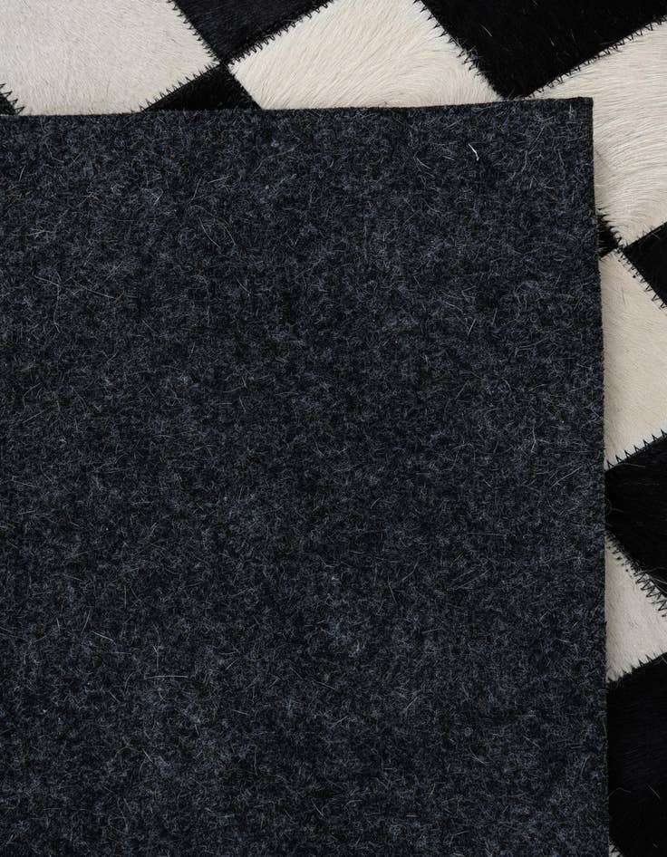 Detail image of  5' x 8' Cowhide Leather Rug