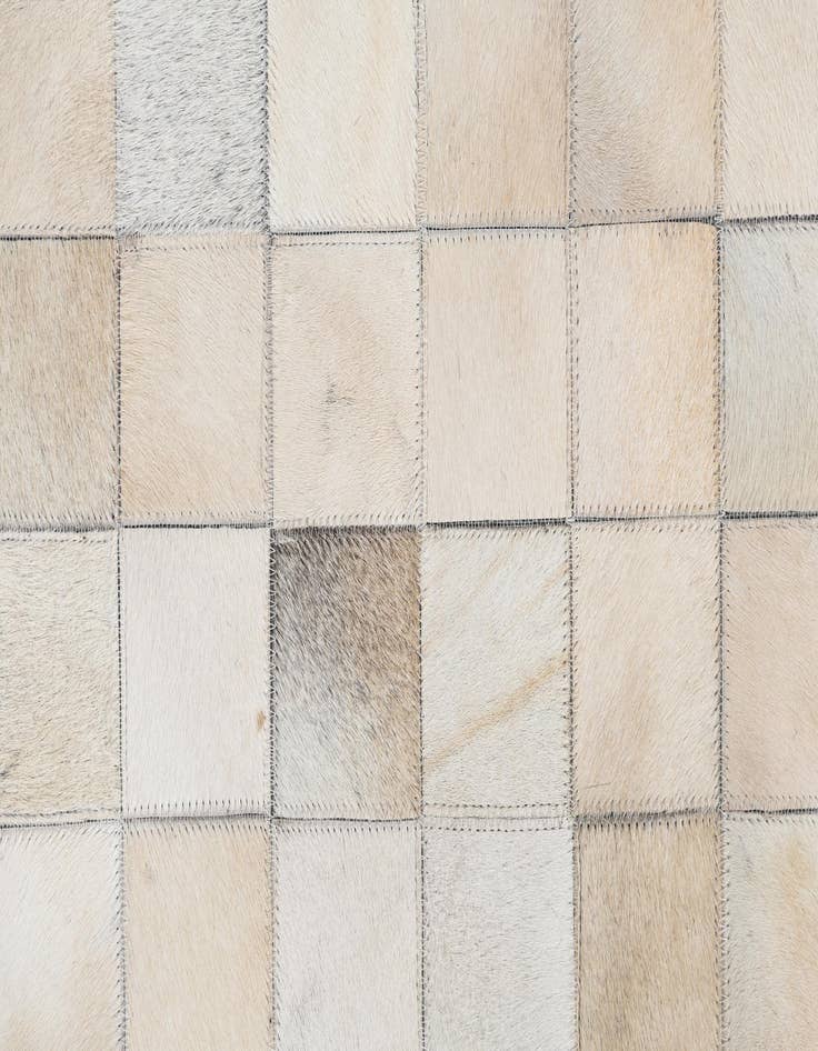 Detail image of  5' x 8' Cowhide Leather Rug