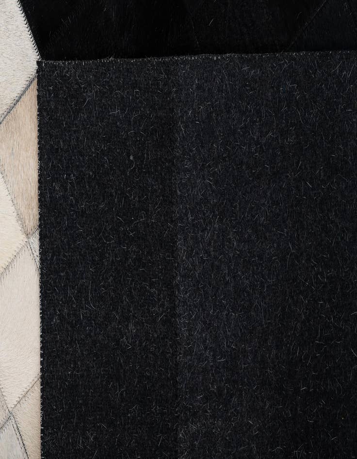 Detail image of  5' x 8' Cowhide Leather Rug