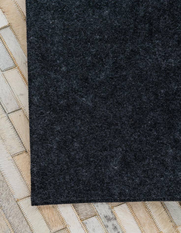 Detail image of  5' x 8' Cowhide Leather Rug