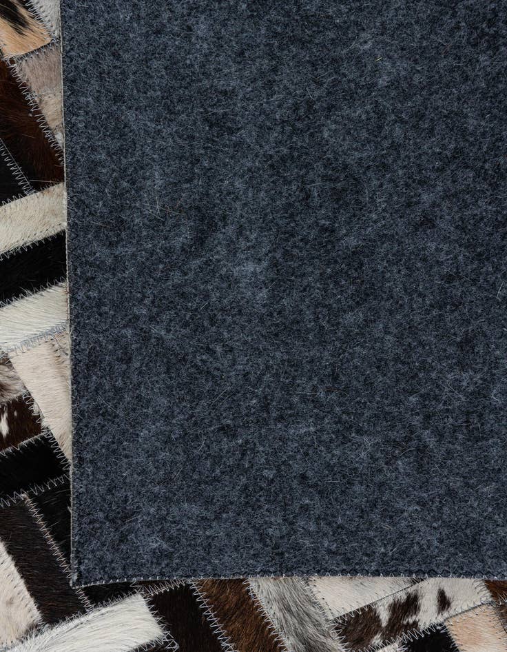 Detail image of  5' x 8' Cowhide Leather Rug