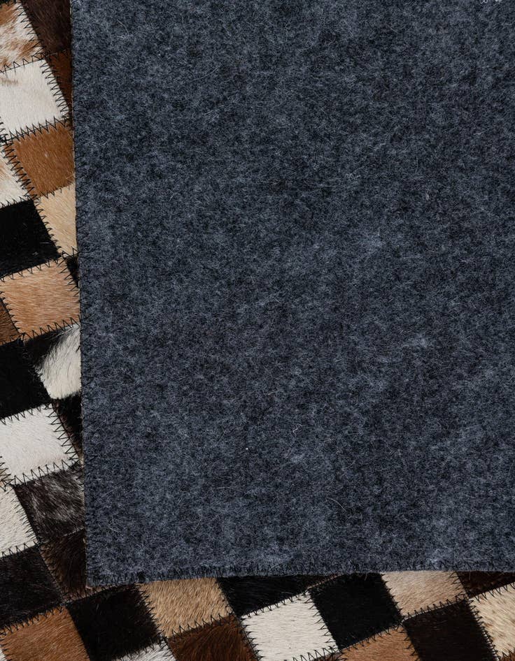Detail image of  5' x 8' Cowhide Leather Rug