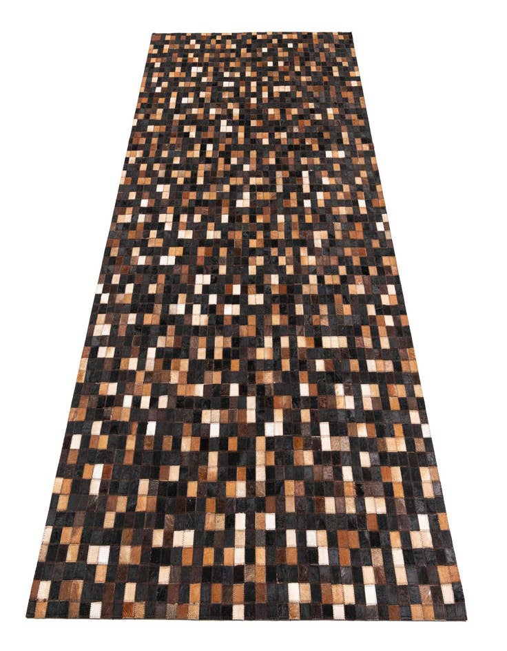 Detail image of  5' x 8' Cowhide Leather Rug