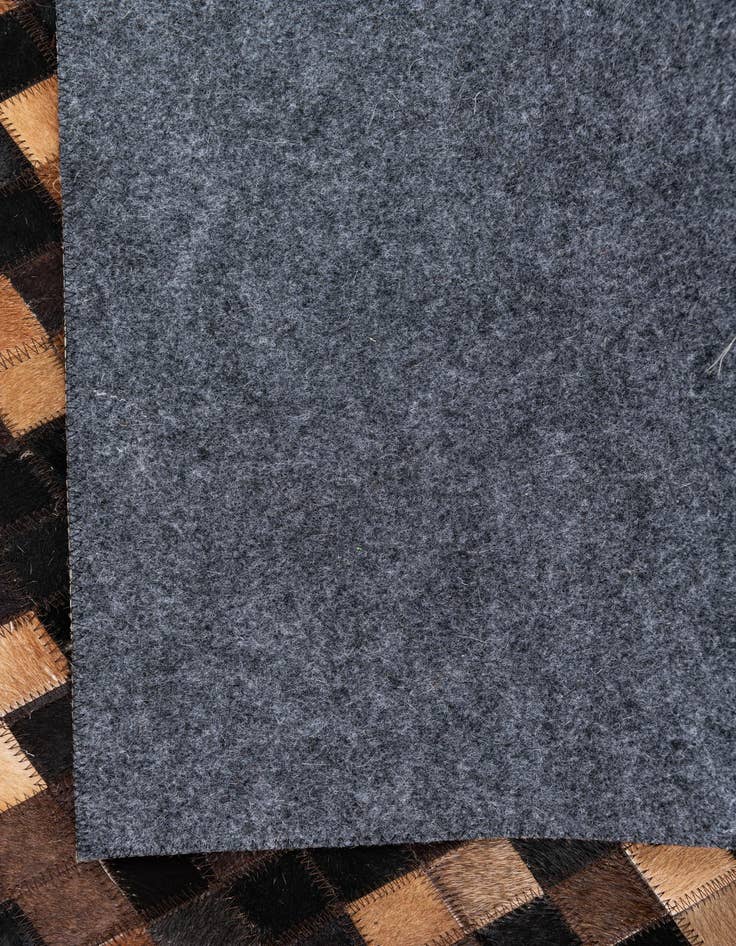 Detail image of  5' x 8' Cowhide Leather Rug