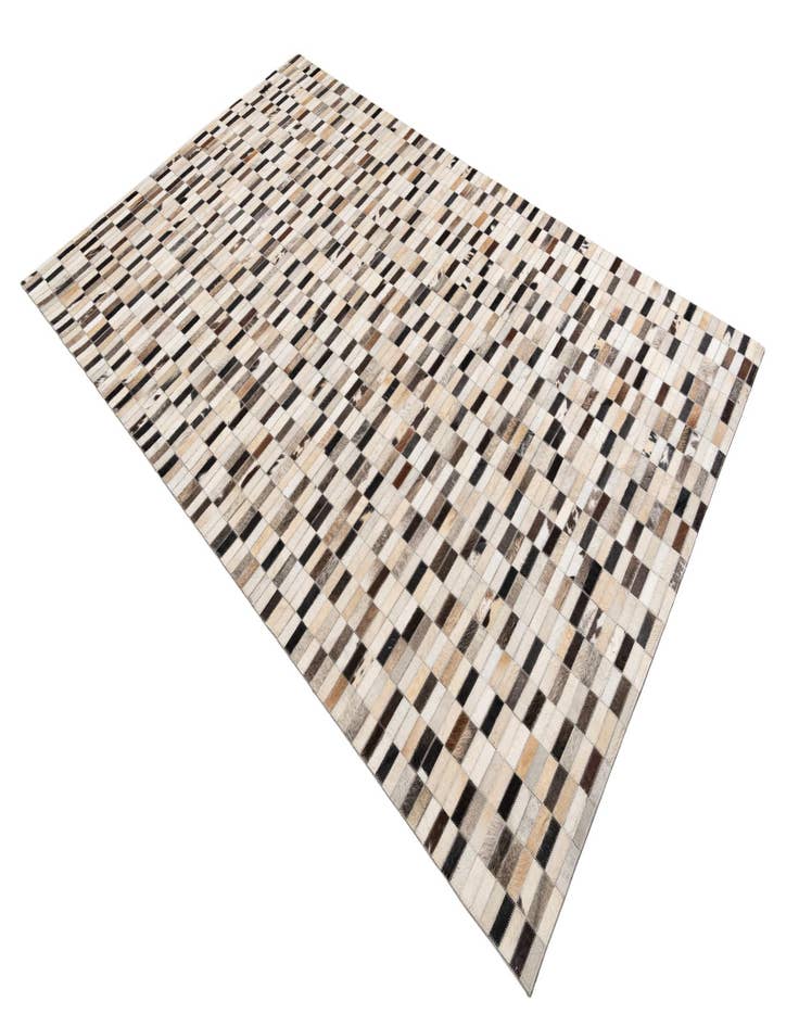 Detail image of  5' x 8' Cowhide Leather Rug