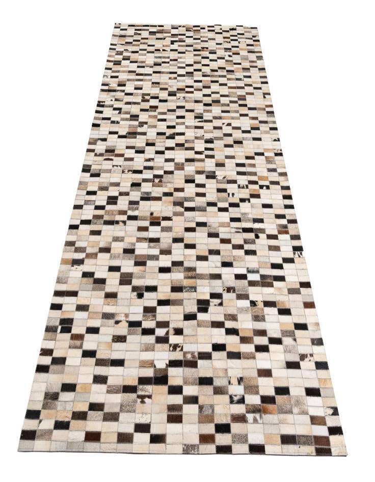 Detail image of  5' x 8' Cowhide Leather Rug