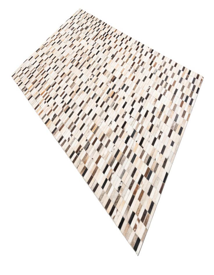 Detail image of  5' x 8' Cowhide Leather Rug