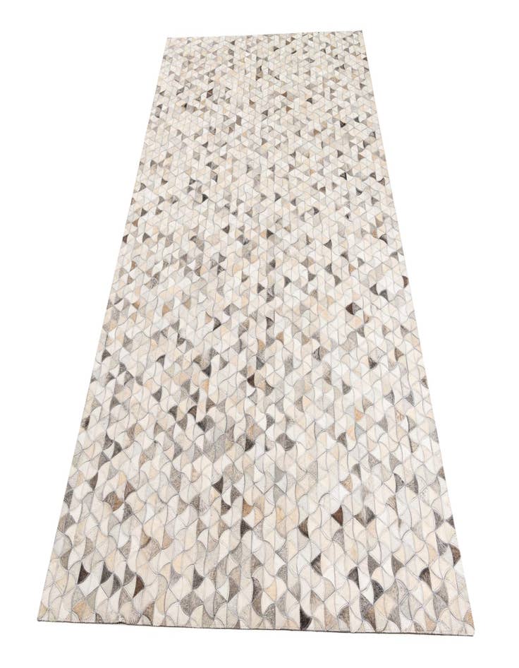 Detail image of  5' 1 x 8' Cowhide Leather Rug