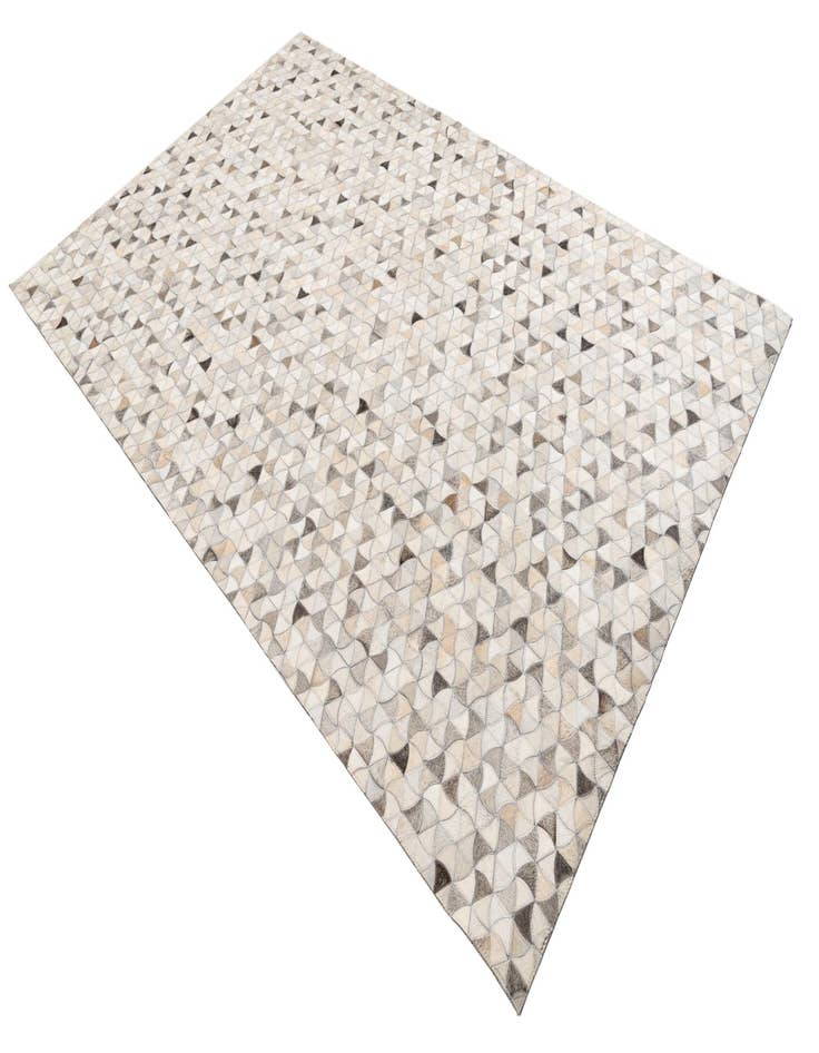 Detail image of  5' 2 x 8' Cowhide Leather Rug