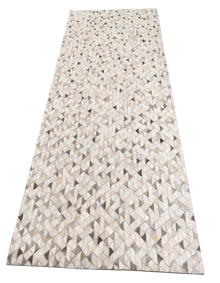 Detail image of  5' 2 x 8' Cowhide Leather Rug