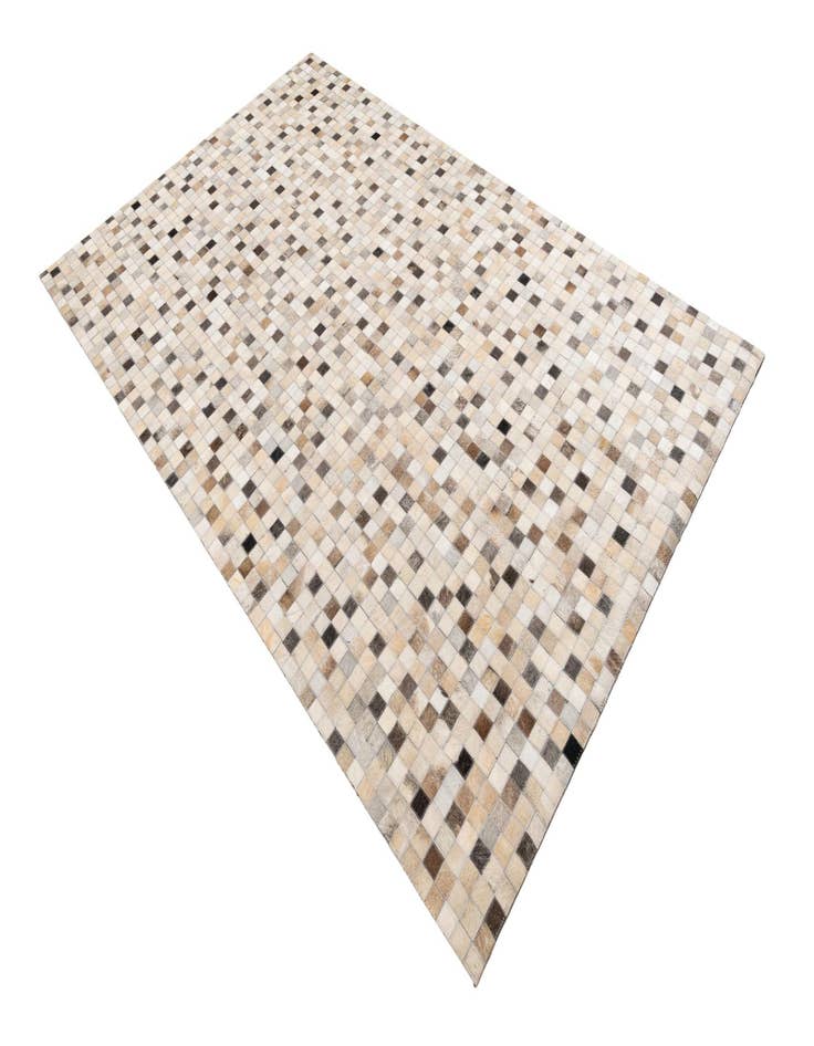 Detail image of  5' x 8' Cowhide Leather Rug