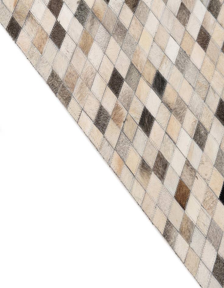 Detail image of  5' x 8' Cowhide Leather Rug