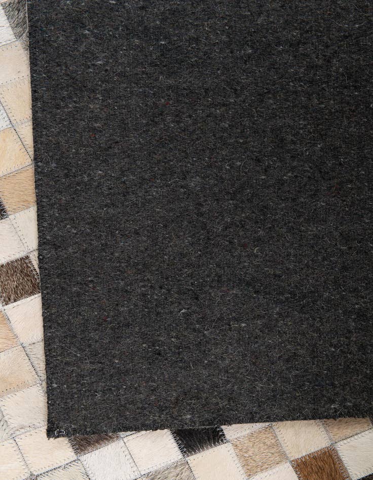 Detail image of  5' x 8' Cowhide Leather Rug