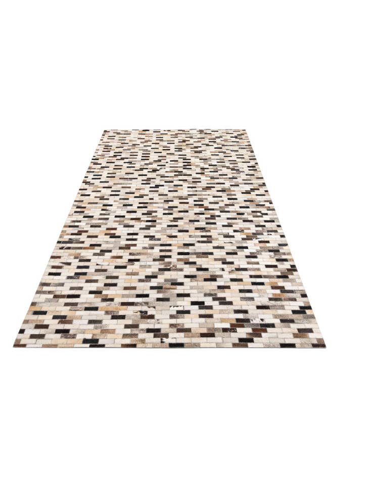 Detail image of  5' x 8' Cowhide Leather Rug