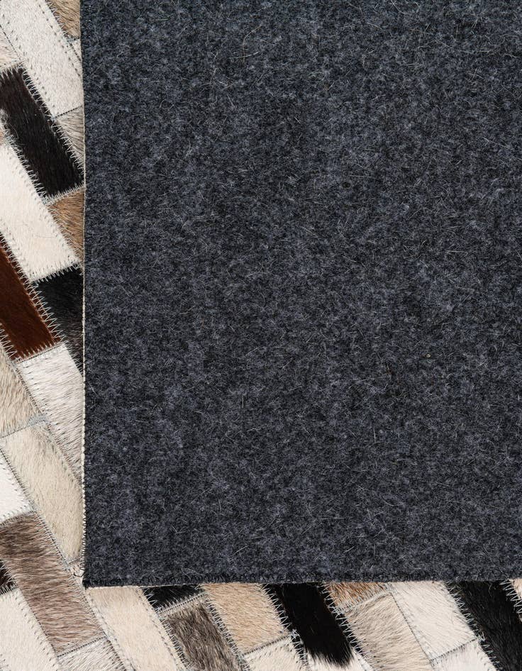 Detail image of  5' x 8' Cowhide Leather Rug