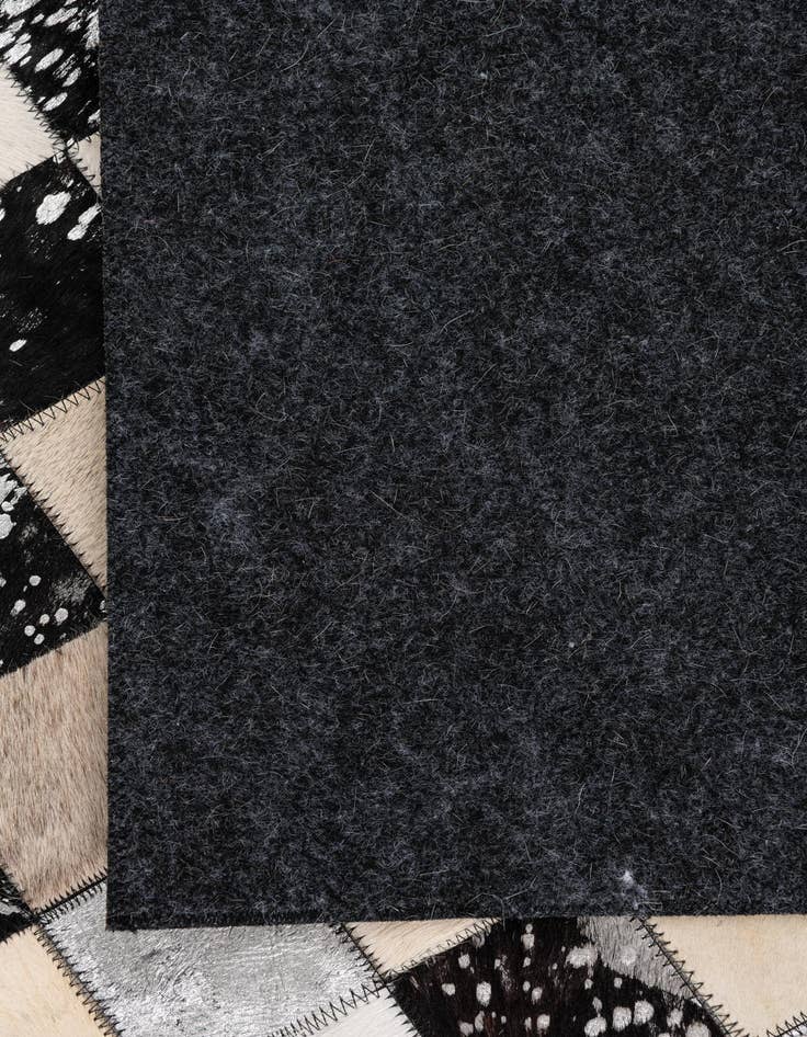 Detail image of  5' x 8' Cowhide Leather Rug