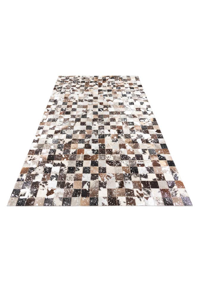 Detail image of  5' x 8' Cowhide Leather Rug