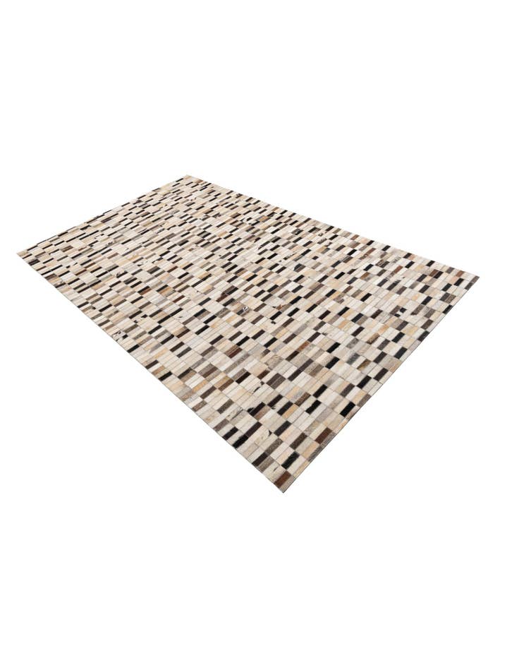 Detail image of  5' x 8' Cowhide Leather Rug