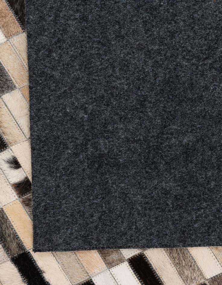 Detail image of  5' x 8' Cowhide Leather Rug