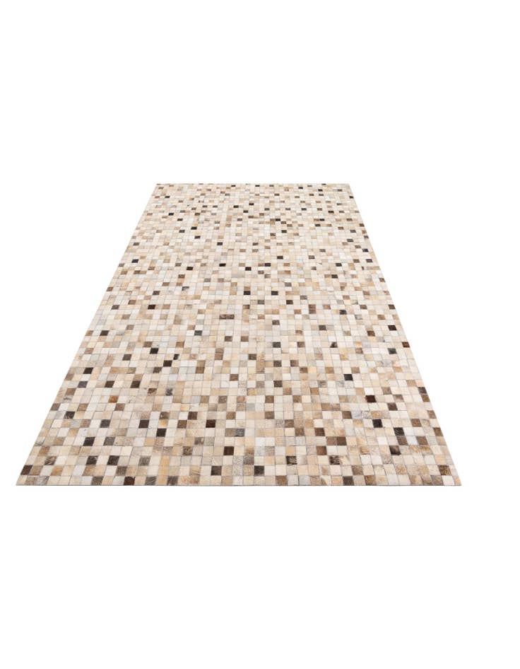 Detail image of  5' x 8' Cowhide Leather Rug