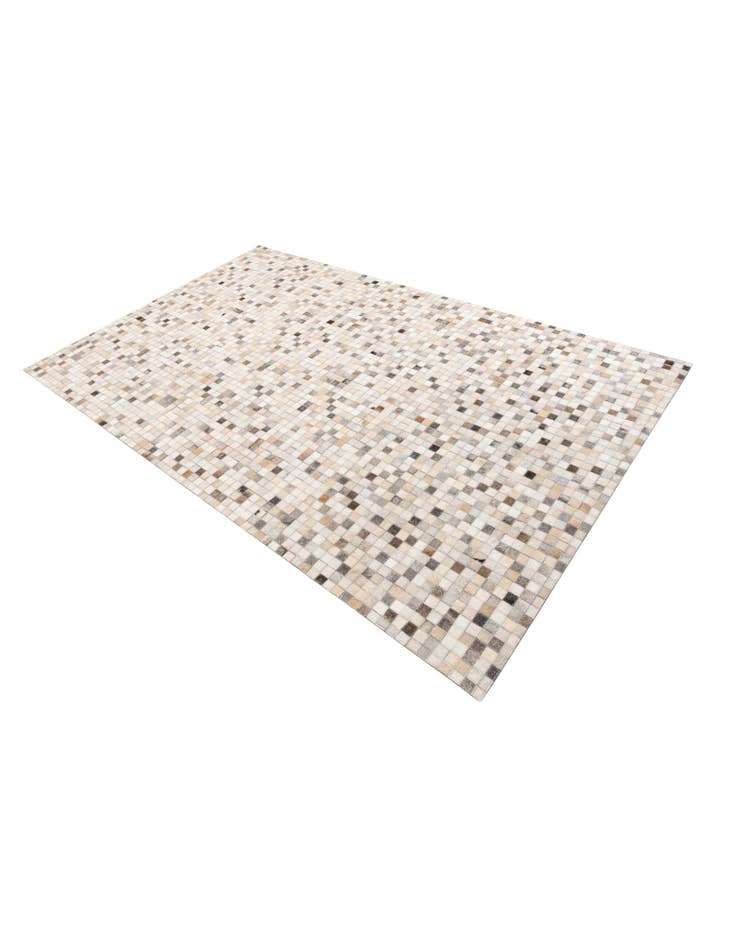 Detail image of  5' x 8' 2 Cowhide Leather Rug