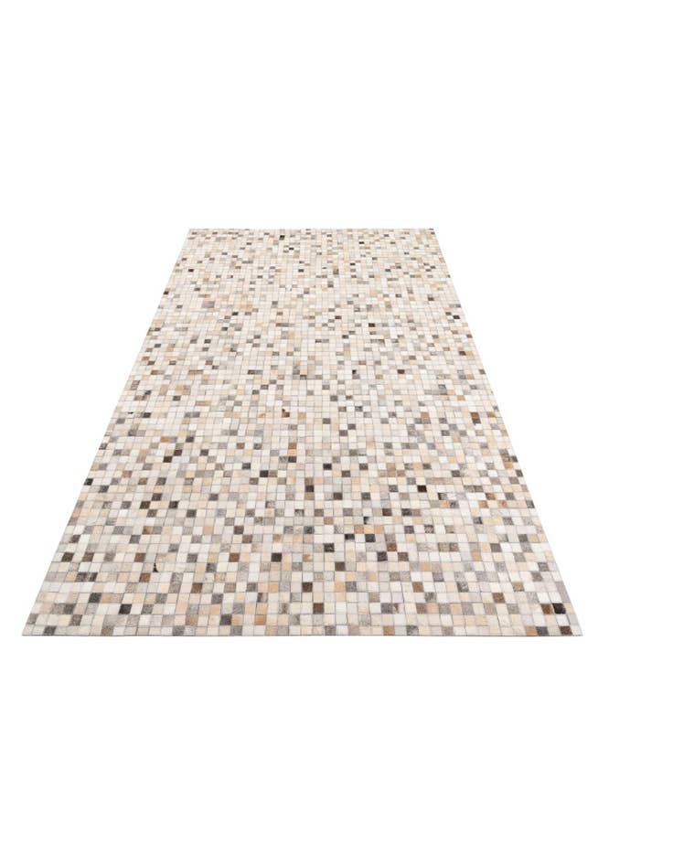 Detail image of  5' x 8' 2 Cowhide Leather Rug