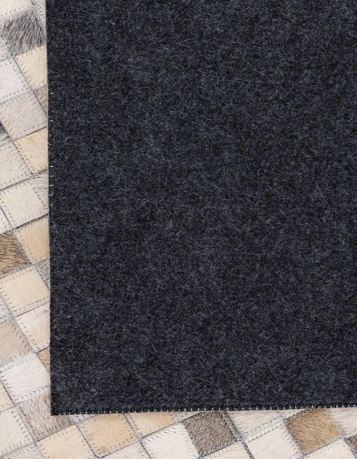 Detail image of  5' x 8' 2 Cowhide Leather Rug