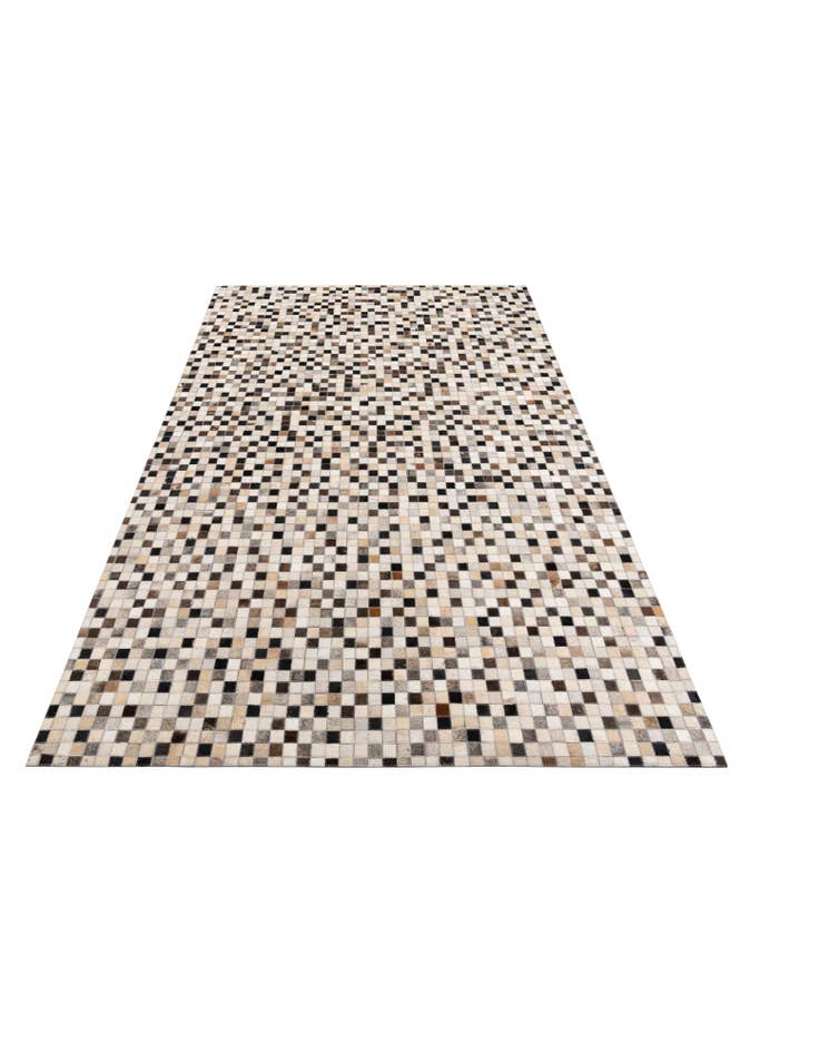 Detail image of  5' x 8' Cowhide Leather Rug