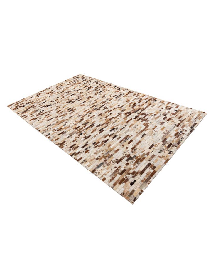 Detail image of  5' x 8' Cowhide Leather Rug