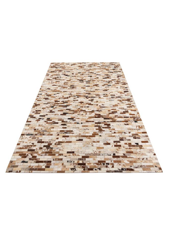 Detail image of  5' x 8' Cowhide Leather Rug