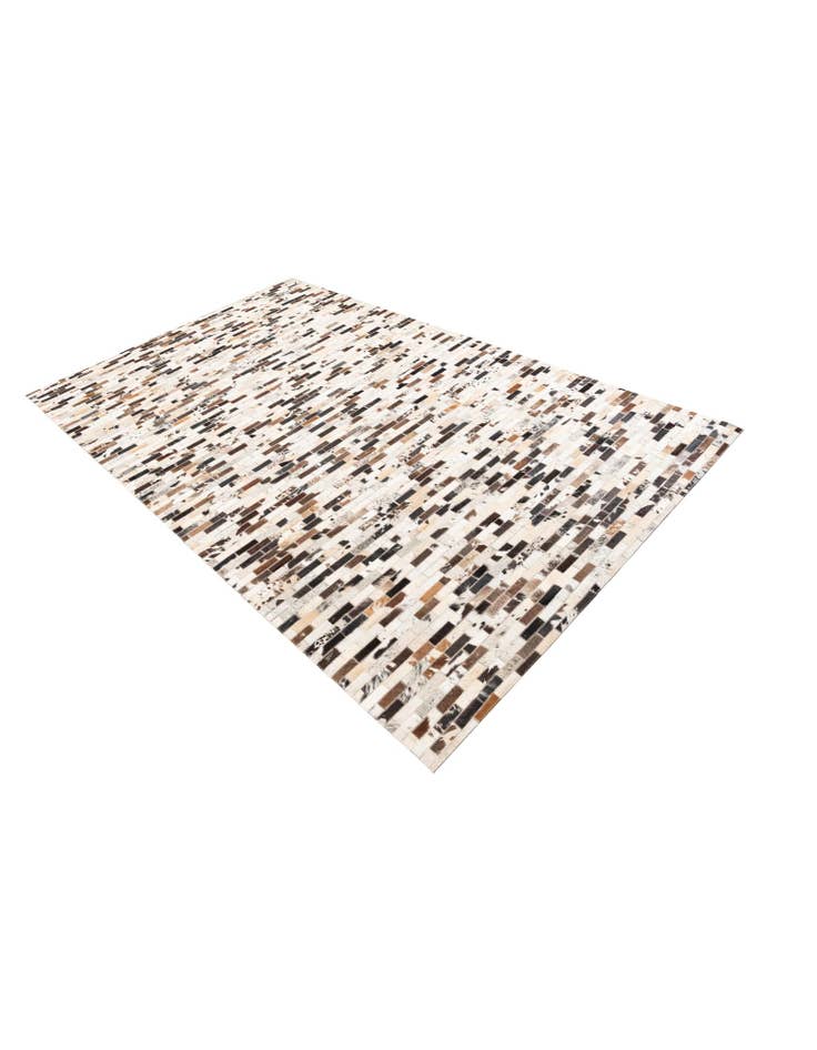 Detail image of  5' x 8' Cowhide Leather Rug