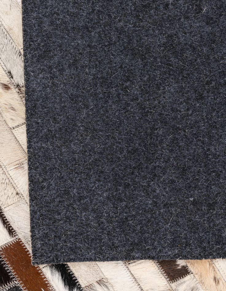 Detail image of  5' x 8' Cowhide Leather Rug