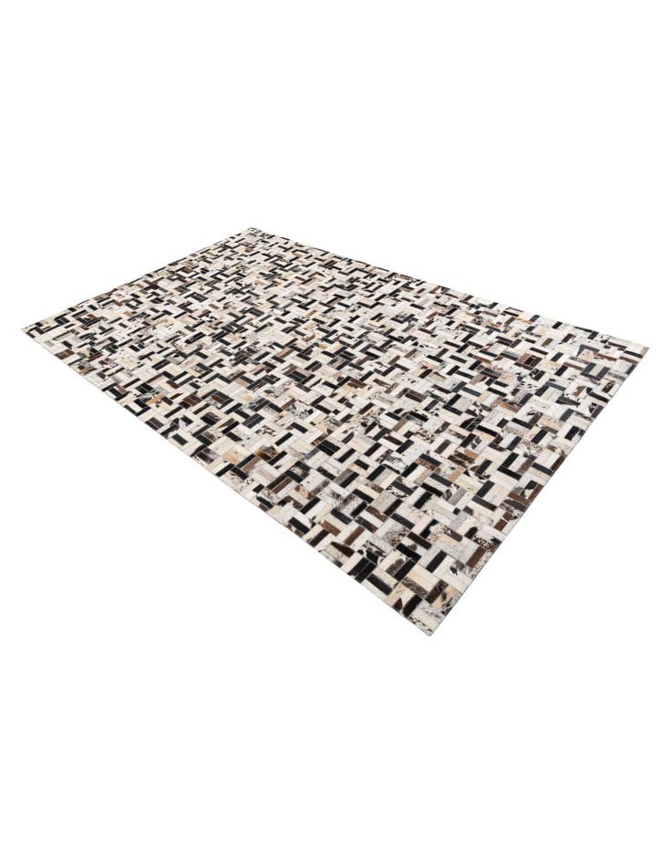 Detail image of  5' x 8' Cowhide Leather Rug