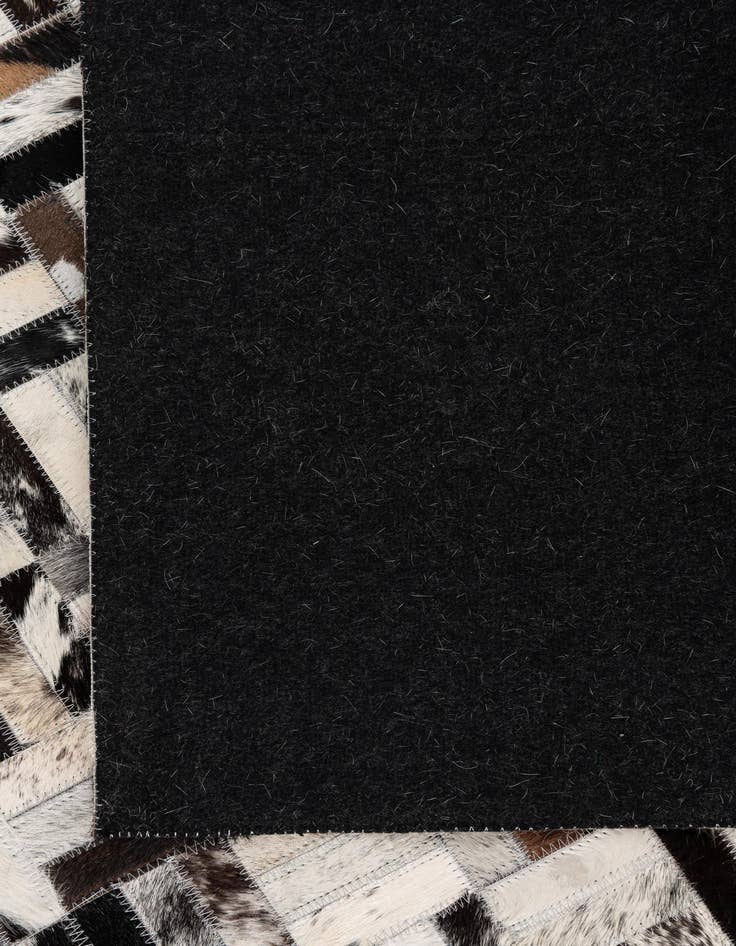 Detail image of  5' x 8' Cowhide Leather Rug