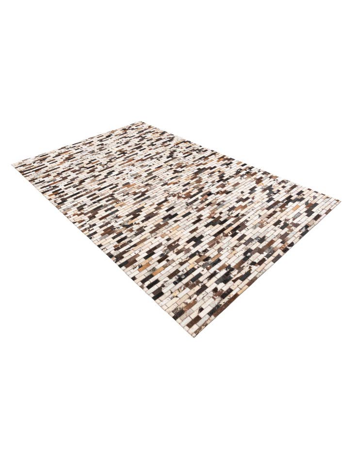 Detail image of  5' x 8' Cowhide Leather Rug