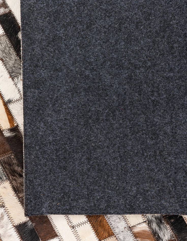 Detail image of  5' x 8' Cowhide Leather Rug