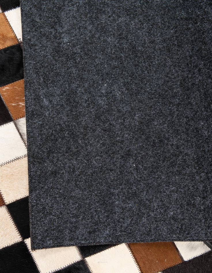 Detail image of  5' x 8' Cowhide Leather Rug