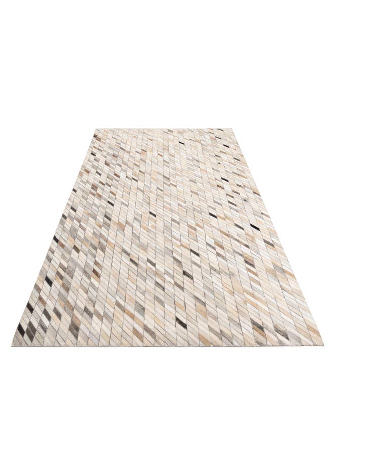 Detail image of  5' x 8' Cowhide Leather Rug