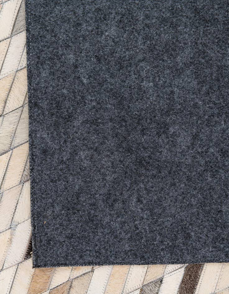 Detail image of  5' x 8' Cowhide Leather Rug